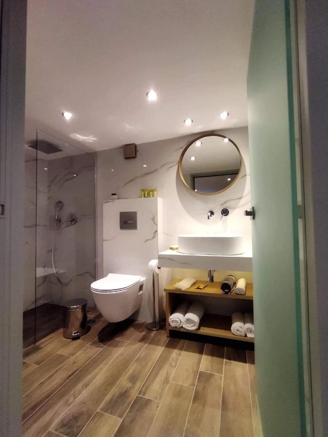 Plumbago Apartment Theologos  外观 照片